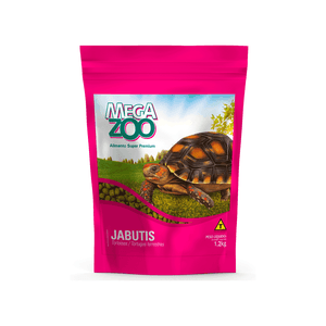 Ração Extrusada Megazoo para Jabutis - 1,2 kg
