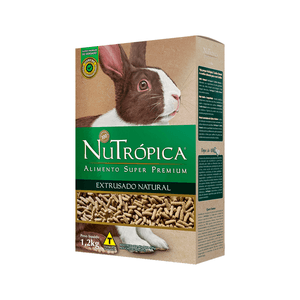 Ração Nutrópica Extrusada Natural para Coelhos Adultos - 1,2 kg