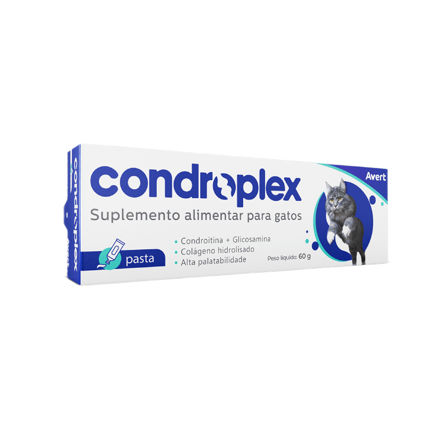 Suplemento Alimentar para Gatos Condroplex pasta 60 g