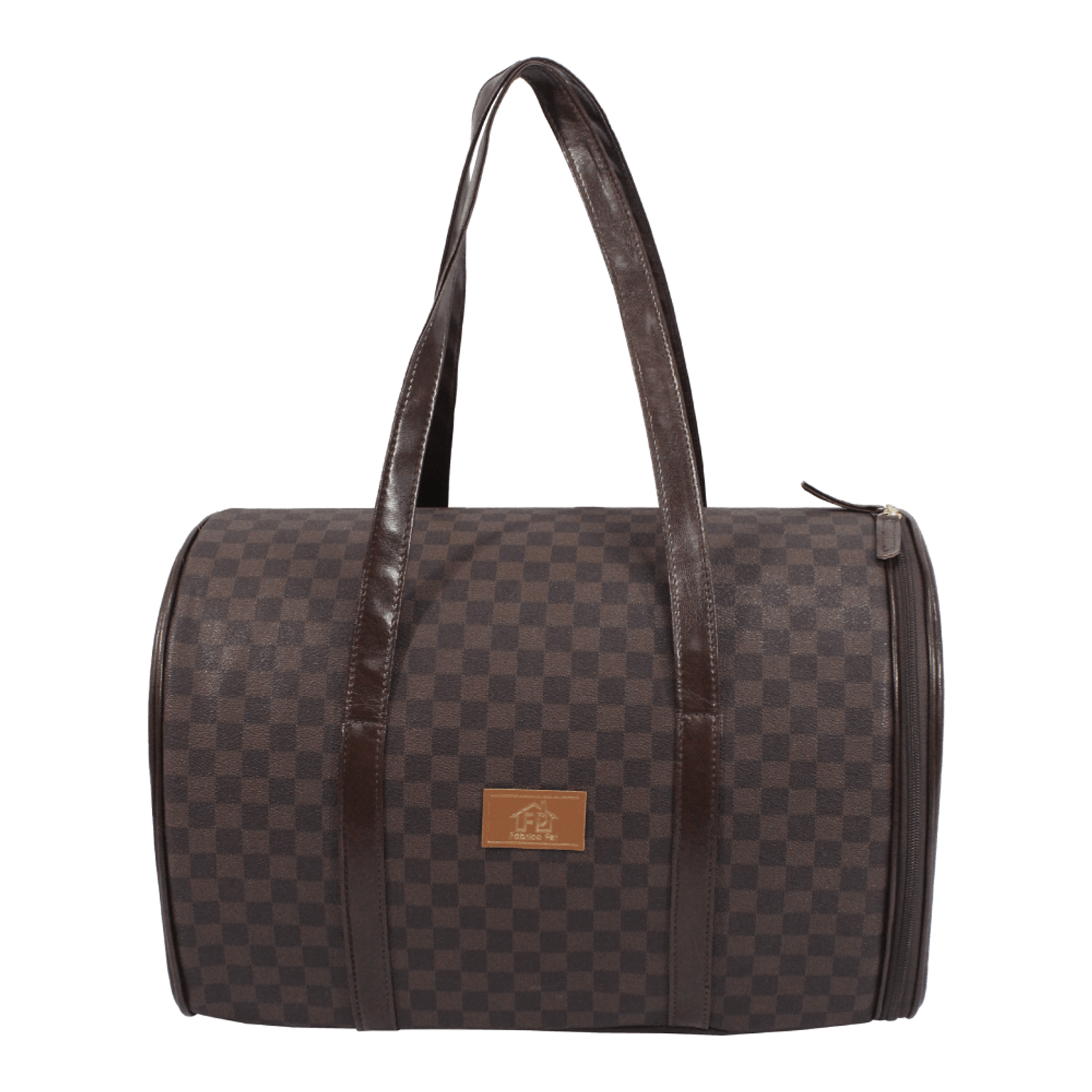 Bolsa de Transporte Fechada Luxo Fábrica Pet Coffee Lateral