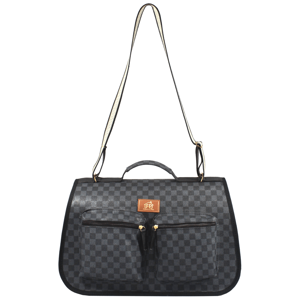 Bolsa de Transporte Fechada Luxo Fábrica Pet Grey