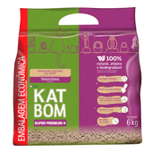 Areia para Gato Katbom Natural Granulado Higiênico