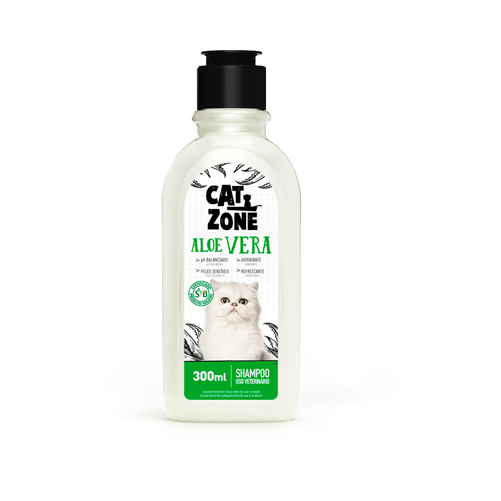 Shampoo para Gatos Aloe Vera Cat Zone