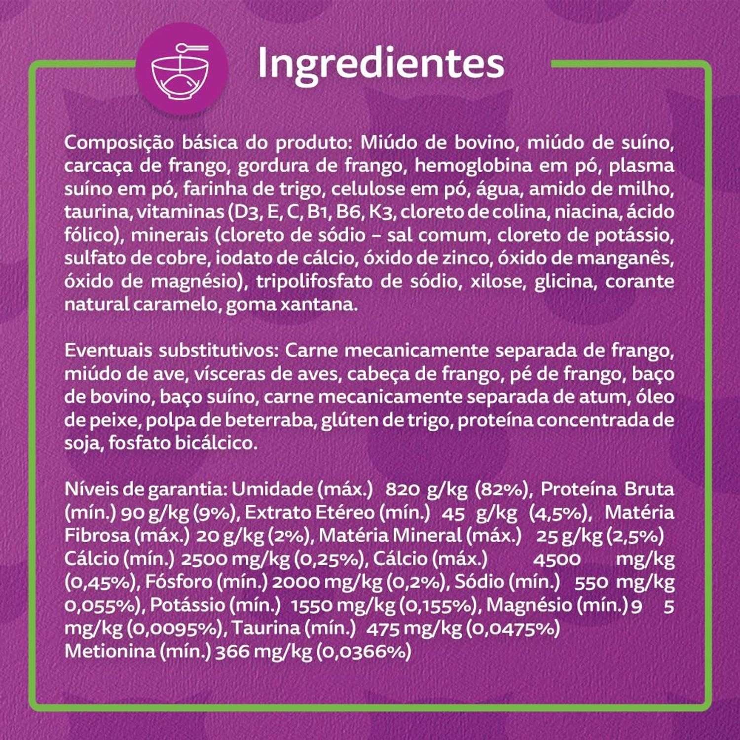 Ingredientes