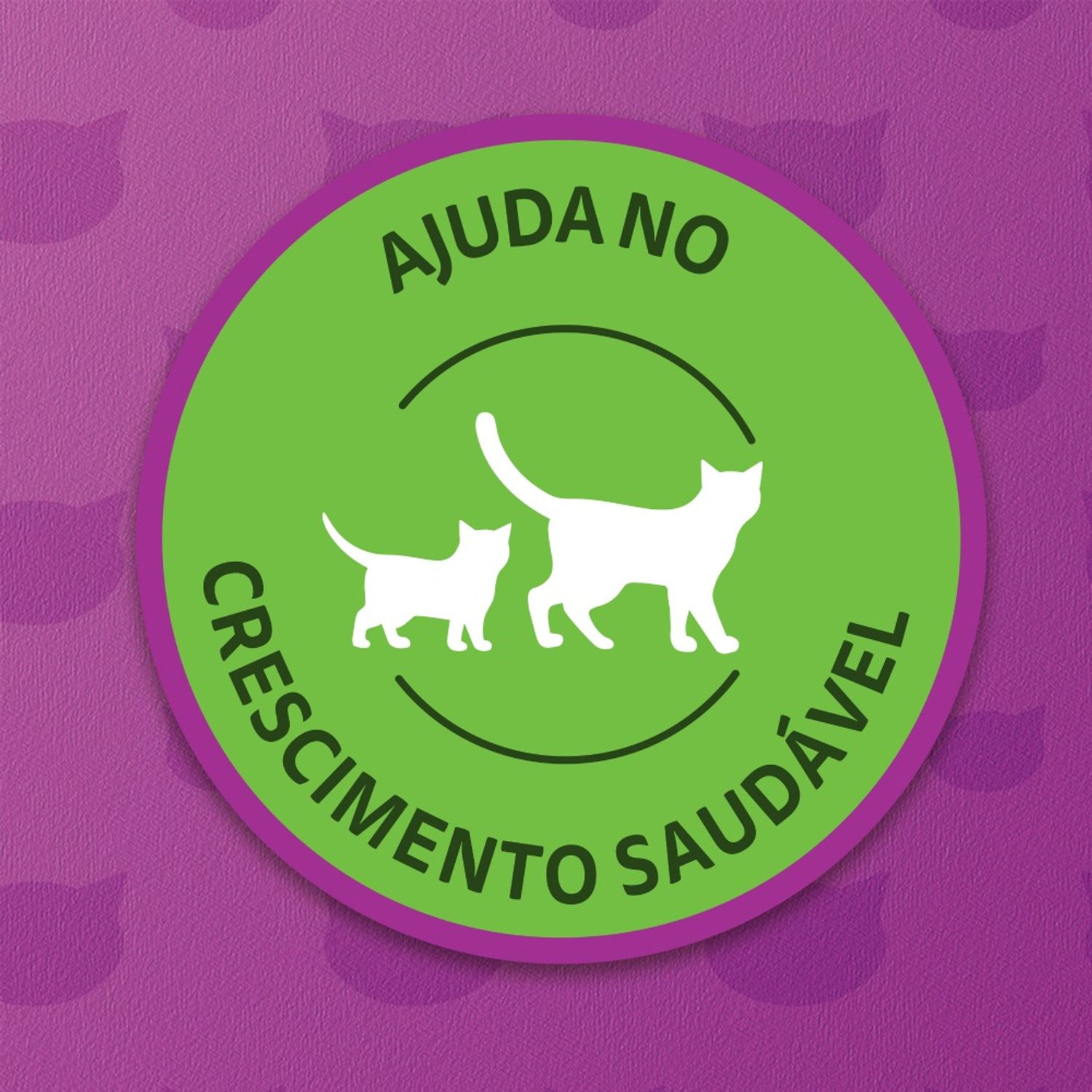 Selo Ajuda no crescimento saúdavel