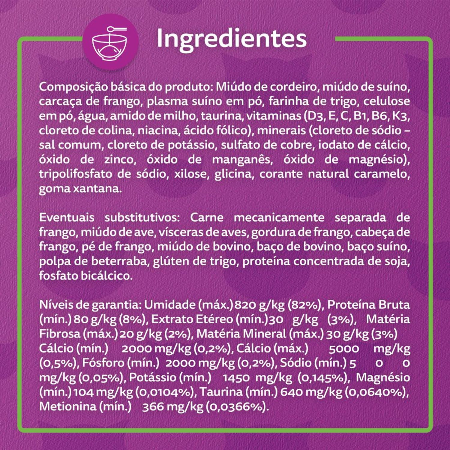 Ingredientes