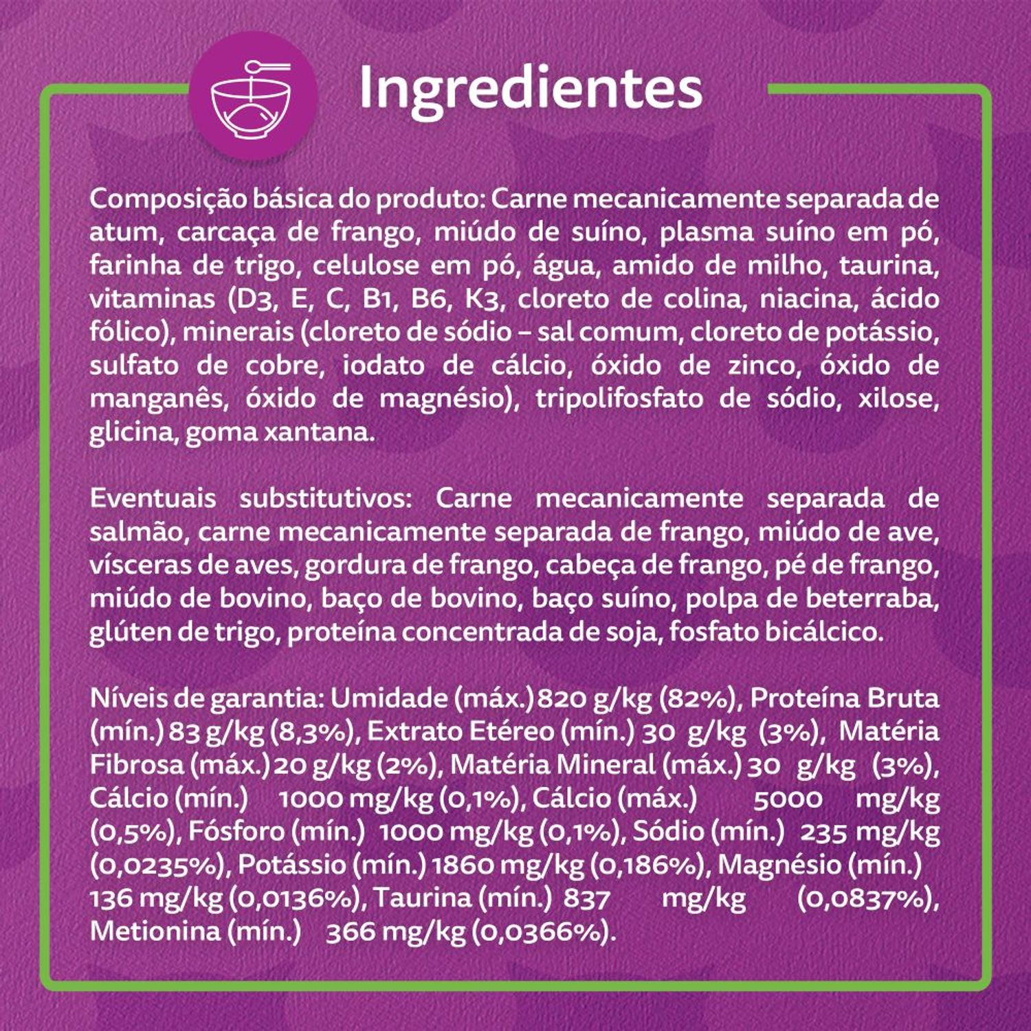 Ingredientes