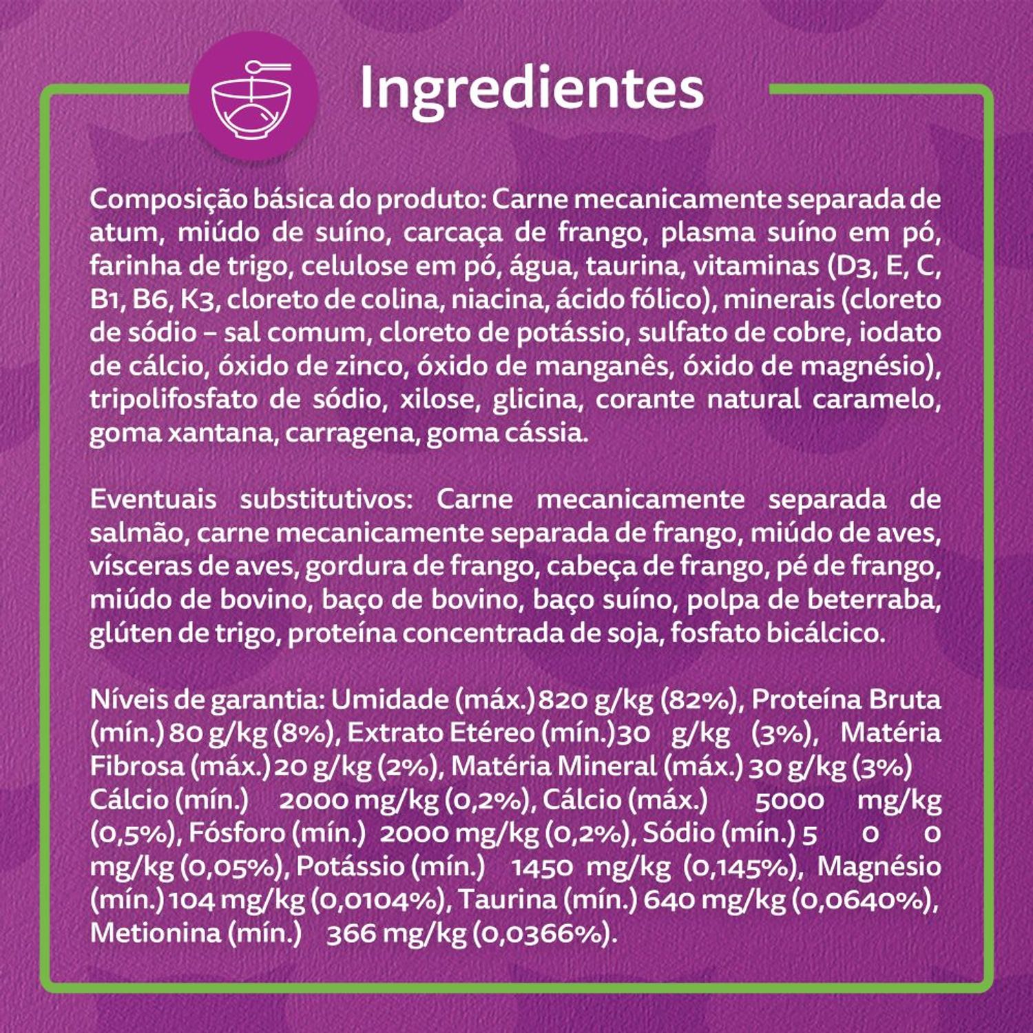 Ingredientes