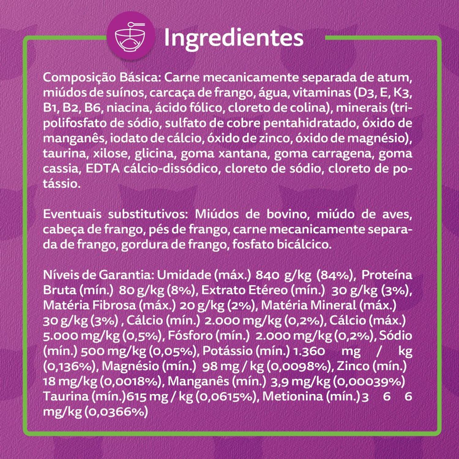 Ingredientes