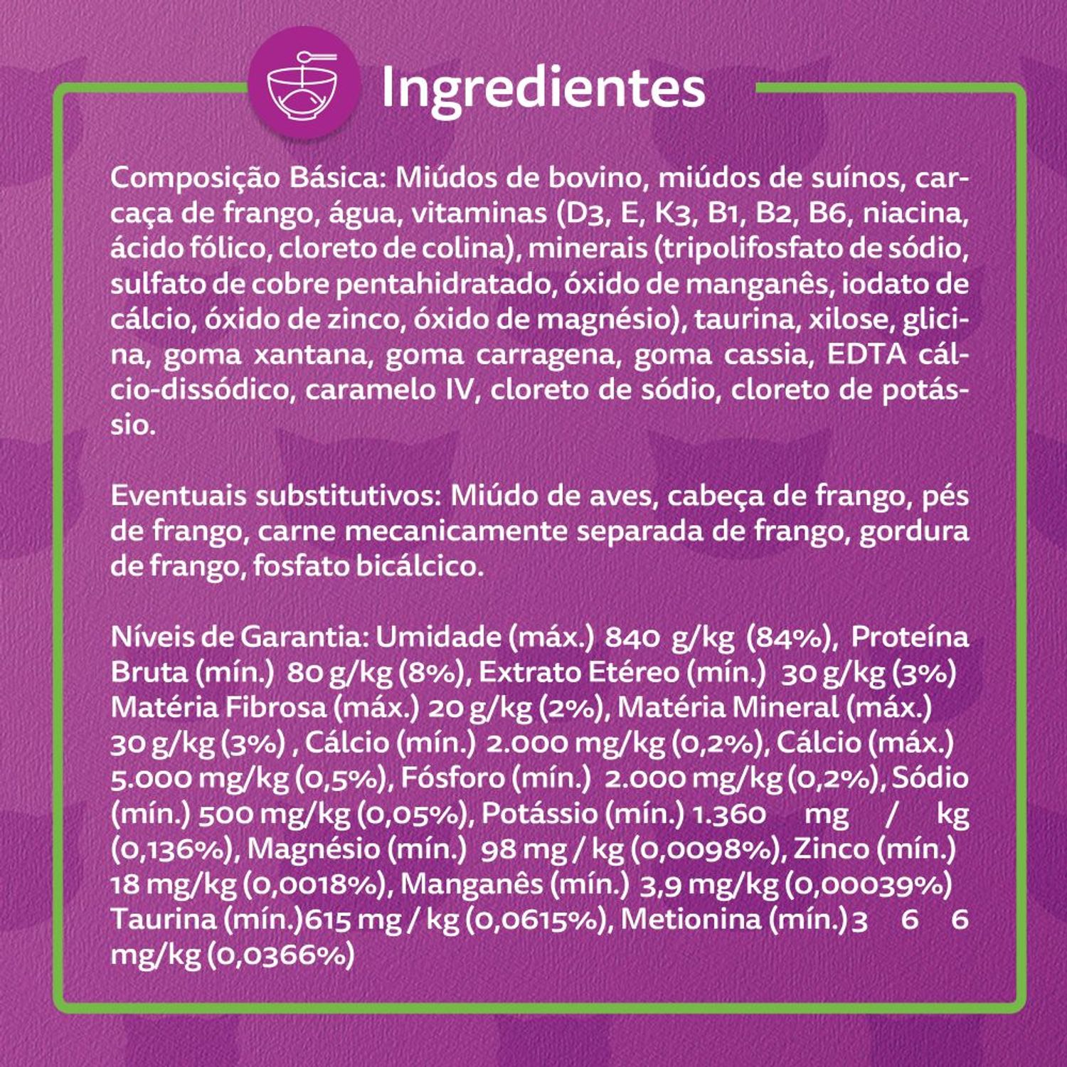 Ingredientes
