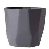 Cachepô Diamante West Garden Cinza