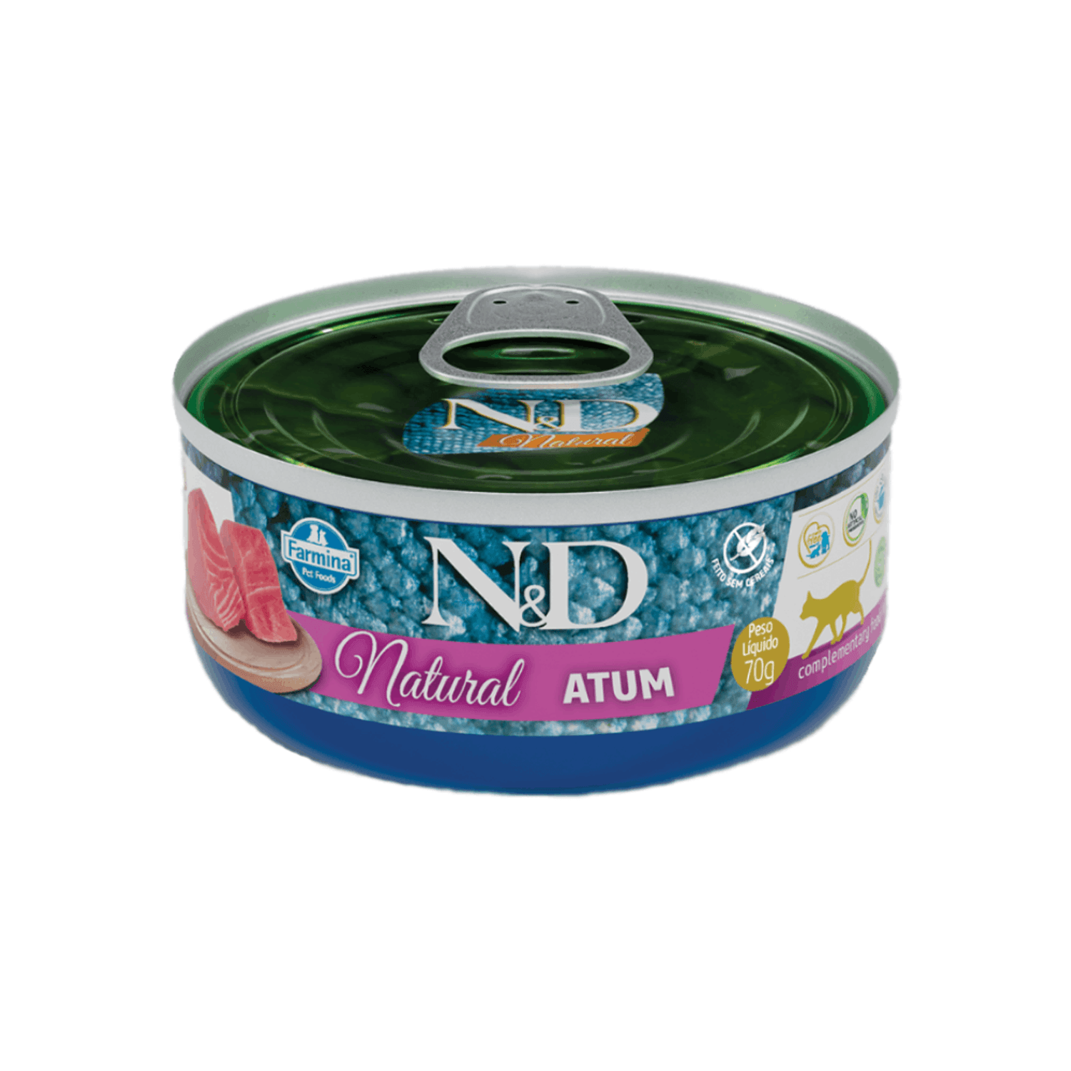 Ração Úmida ND Natural Atum
