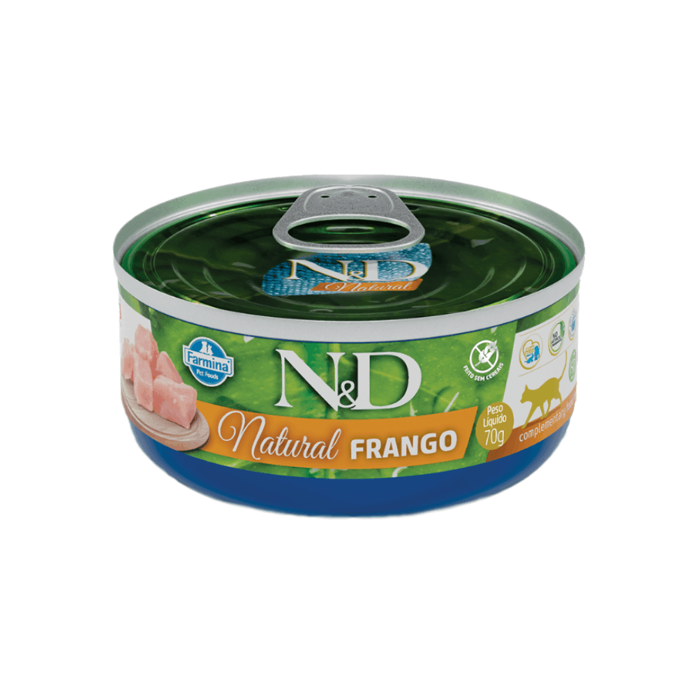 Ração Úmida N&D Natural Gatos Frango