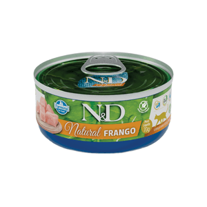 Ração Úmida N&D Natural Gatos Frango - 70 g