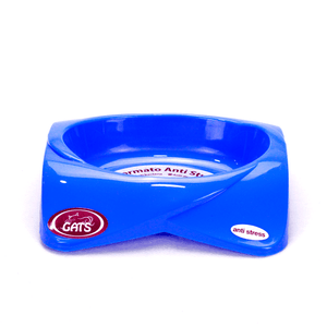 Comedouro Premium Gatos Pet Flex Azul - Único