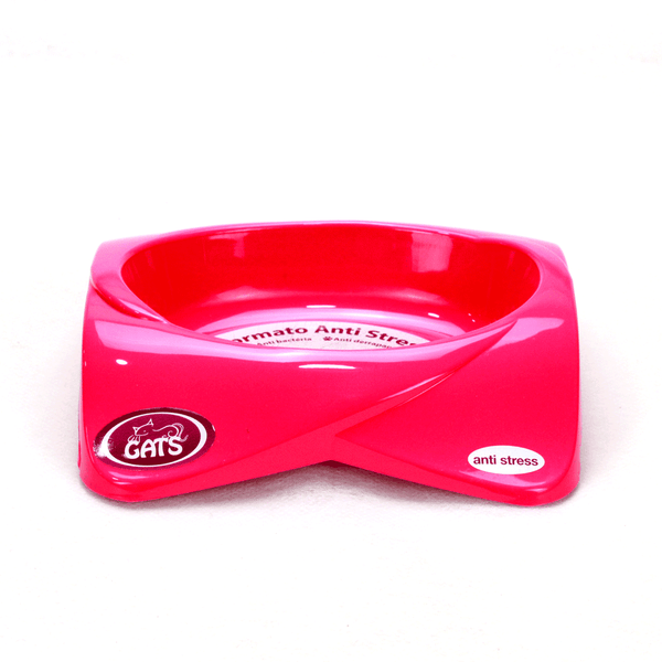 Comedouro Premium Gatos Pet Flex Rosa Único