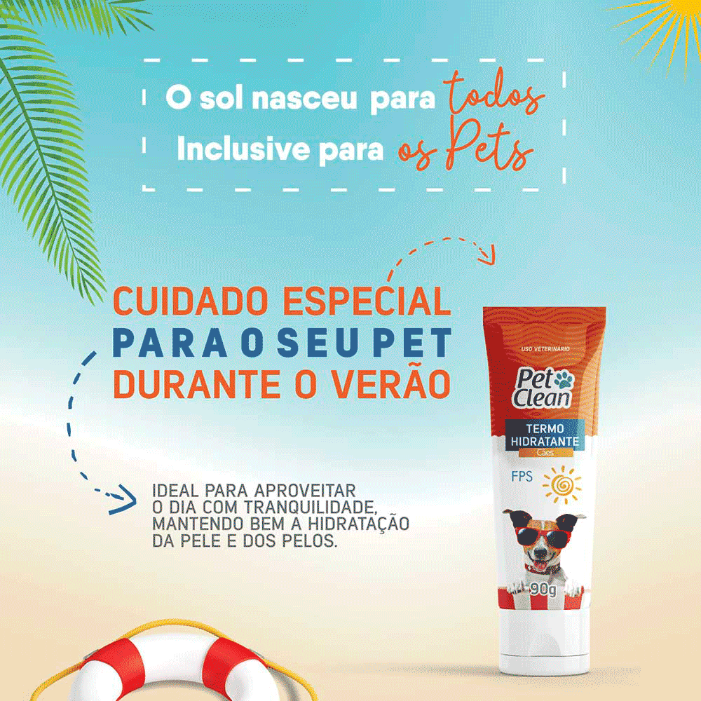 Termo Hidratante com FPS Pet Clean