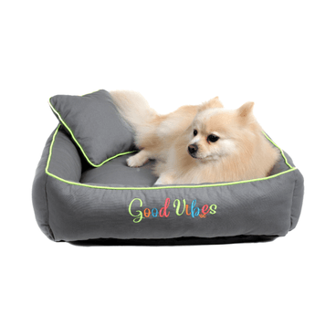 Cama-Good-Vibes-Bichinho-Chic-Verde-com-Pet-e-Almofada
