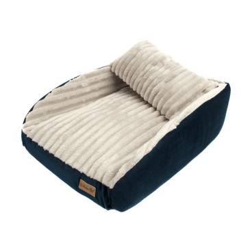 Cama-Roma-Bichinho-Chic-Cinza-com-Marinho-Lado