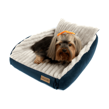 Cama-Roma-Bichinho-Chic-Cinza-com-Marinho-com-Pet