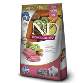 Ração N&D Tropical Selection Cães Adultos Medium e Maxi Suíno