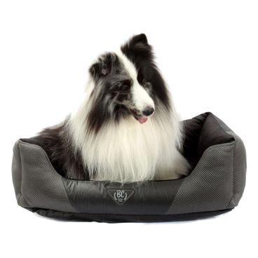 Cama-Conforto-Telada-Bichinho-Chic-Cinza-com-Pet