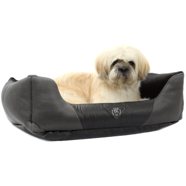 Cama-Conforto-Telada-Bichinho-Chic-Cinza-com-Pet