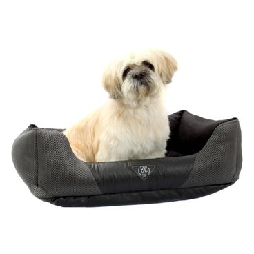 Cama-Conforto-Telada-Bichinho-Chic-Cinza-com-Pet