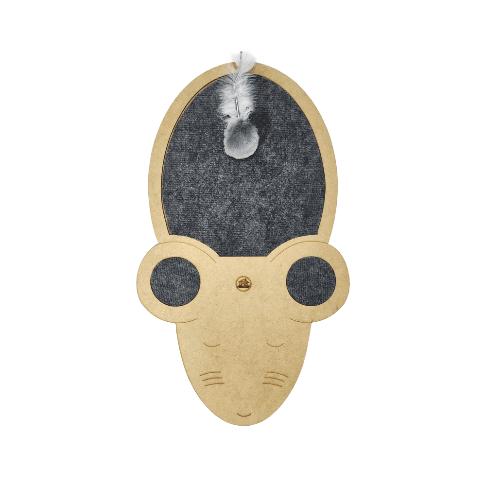 Arranhador Joy Mouse Fábrica Pet Cinza