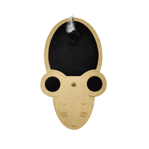 Arranhador Joy Mouse Fábrica Pet Preto - Único