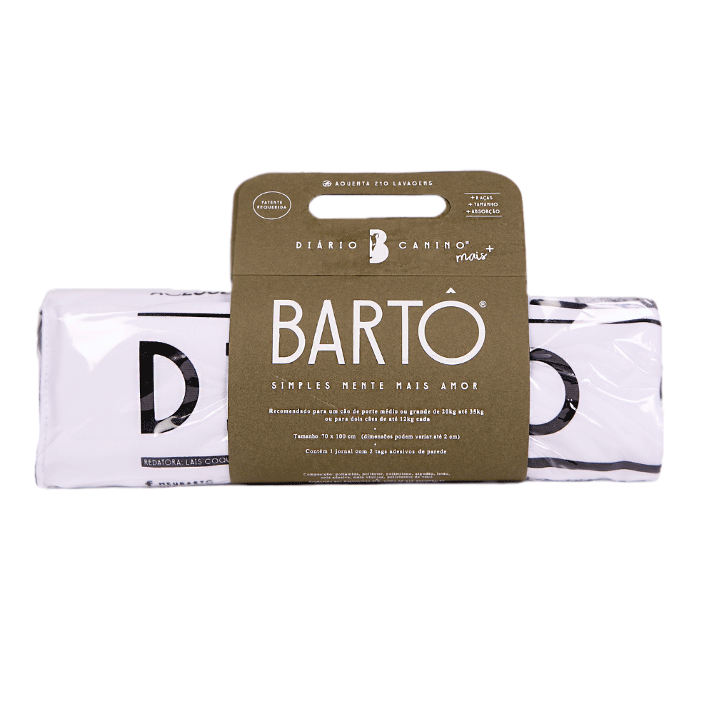 Tapete Higiênico Lavável Barto Diário