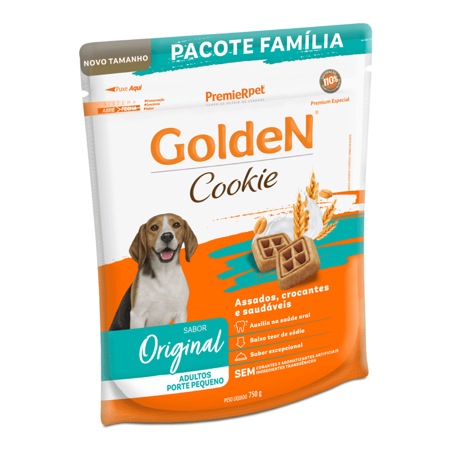 Cookie Golden Cães Adultos Porte Pequeno original