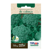 Sementes de Brócolis de Cabeça Tradicional Topseed Garden