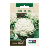 Sementes de Couve Flor Bola de Neve Tradicional Topseed Garden