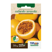 Sementes de Maracujá Redondo Amarelo Tradicional Topseed Garden