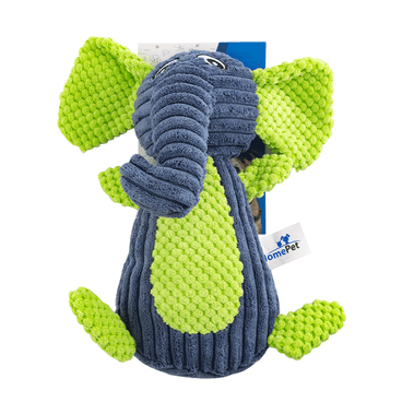 Brinquedo Pelúcia Elefante HomePet  embalagem