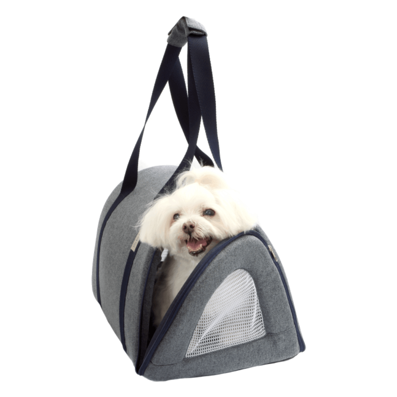Bolsa de Transporte Veneza Bichinho Chic Azul com Pet