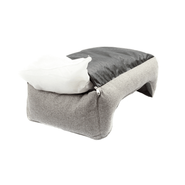 Cama-Veneza-Bichinho-Chic-Cinza-Detalhe-do-Forro