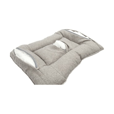 Colchonete-Veneza-Bichinho-Chic-Cinza-Detalhes-dos-Ziperes-e-Enchimentos