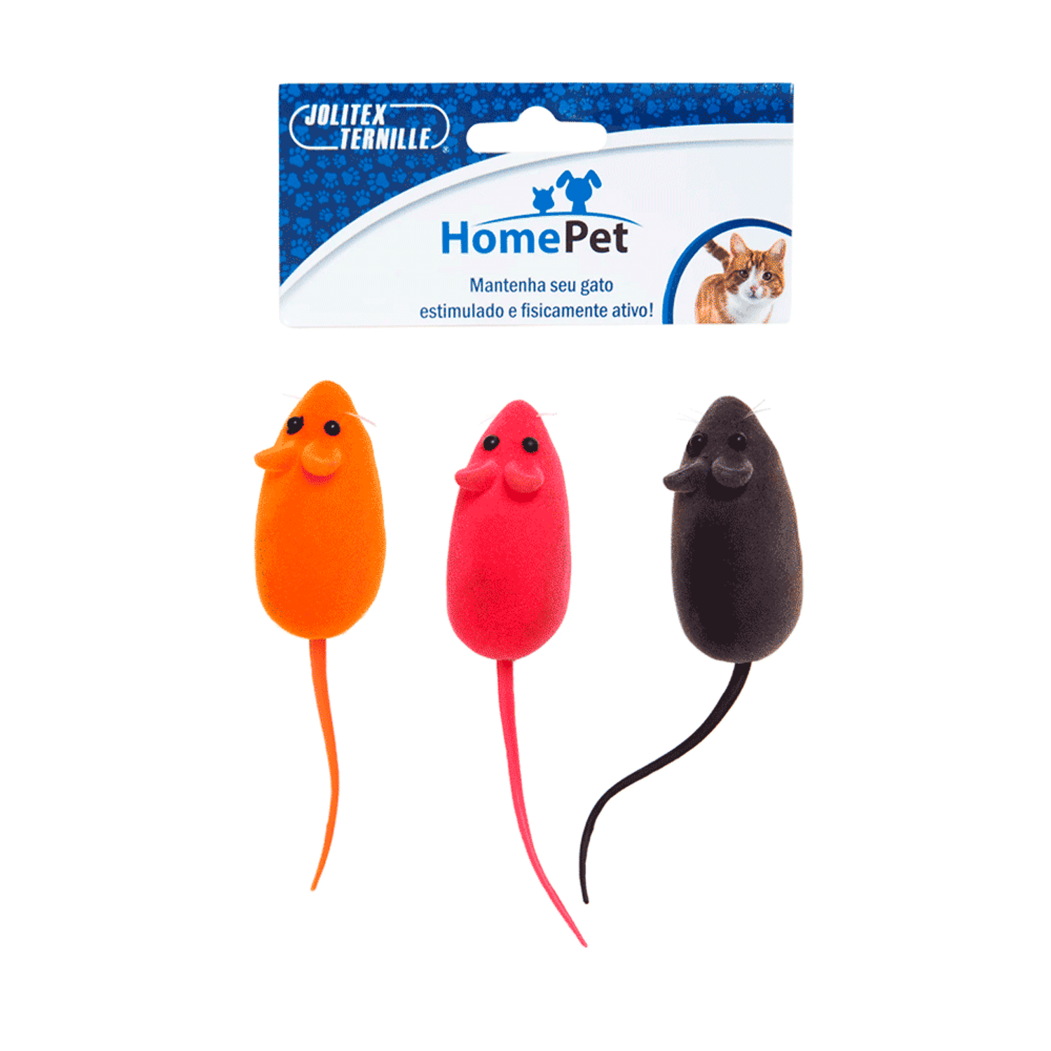Kit-com-Ratinhos-para-Gatos-HomePet-3-unidades-Coloridos