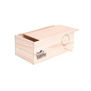 Ninho Madeira Pinus Calopsita TudoPet - Único