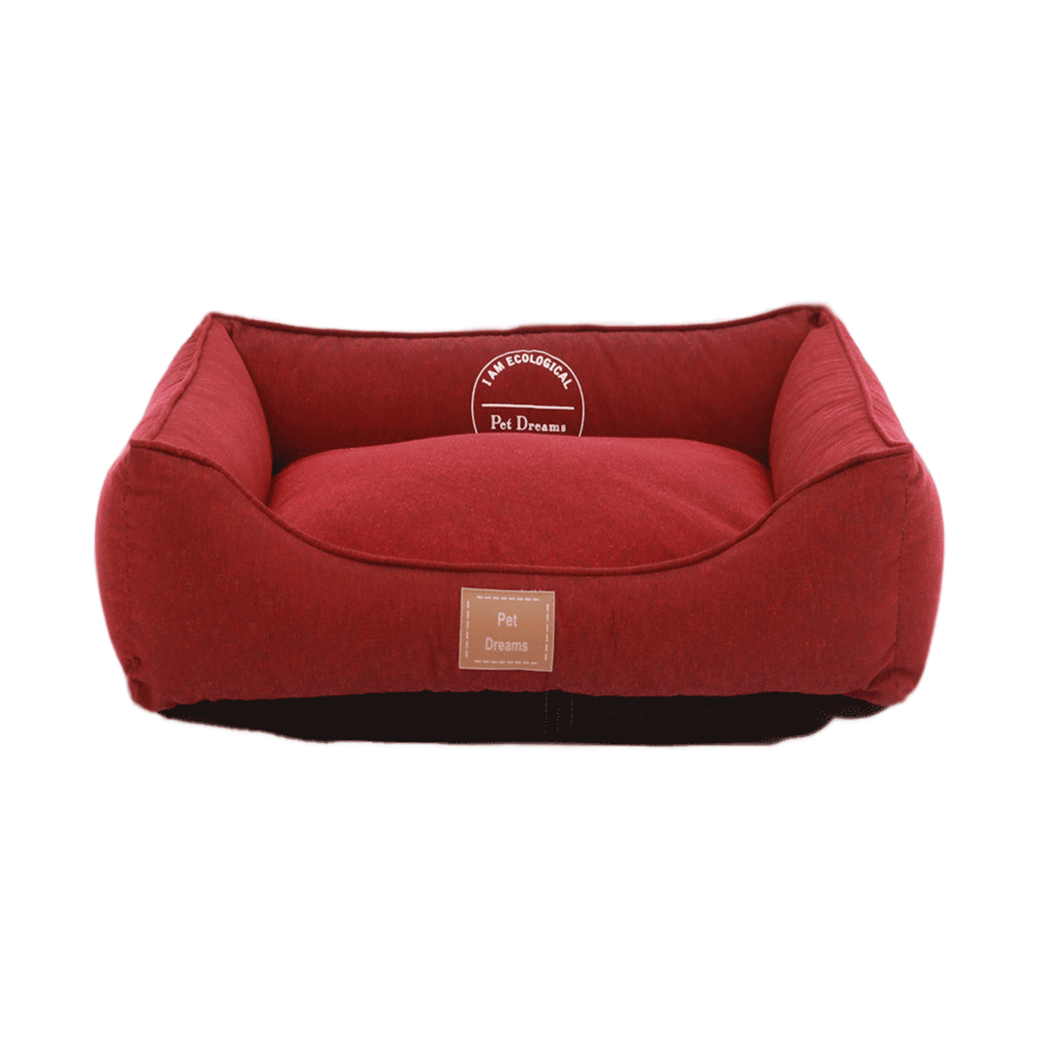 Cama-Eco-Pet-Dreams-Vermelha