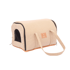 Bolsa de Transporte Fechada Eco Pet Dreams Bege - M