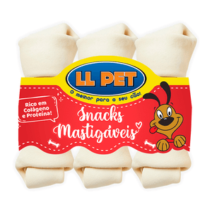 Ossinho Nó 2-3 para Cães LL Pet - 3 unidades