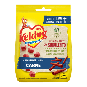 Petisco Keldog Treinamento Carne - 500 g