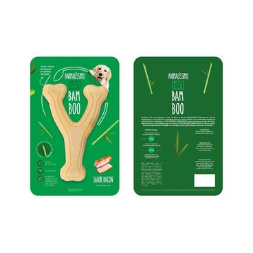 Brinquedo Osso Bamboo Forquilha Animalíssimo