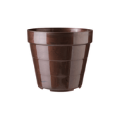 Cachepô Vintage Marrom Imperador Desli