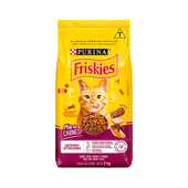 Ração Friskies Gatos Adultos Castrados Mix de Carne