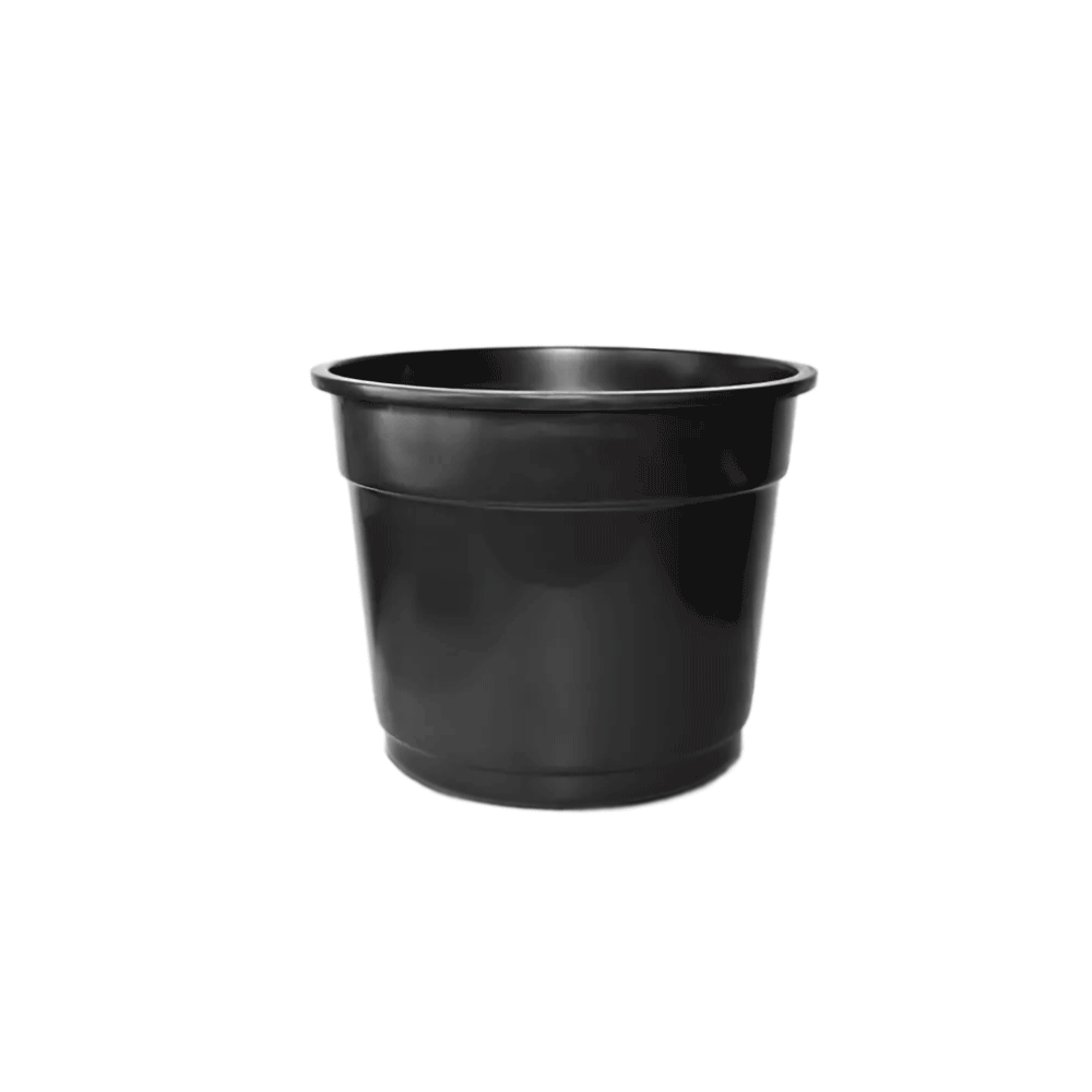 Vaso Plástico Simples Preto Nutriplan - Nº 4
