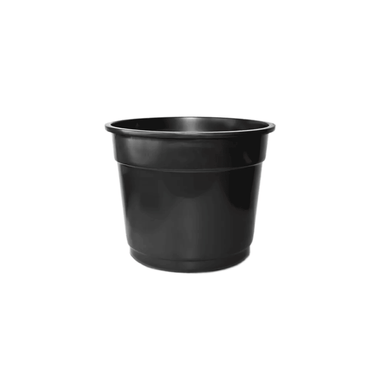 Vaso Plástico Preto Nutriplan Nº 7